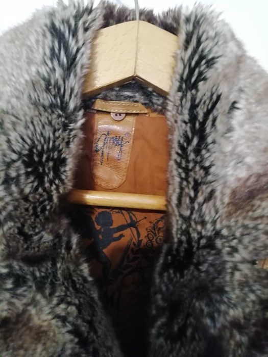 кожено яке размер М