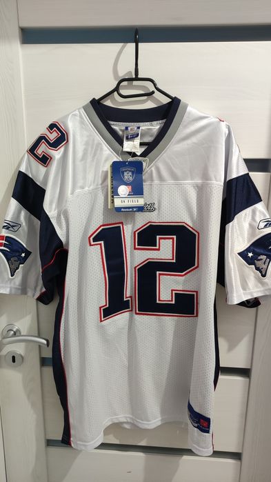Нова NFL Jersey Reebok size 52 Patriots x Brady