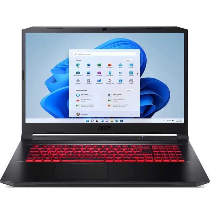 Acer Nitro 5 i7-11800H, 17.3", 144Hz, 16GB, 1TB SSD, RTX™ 3050Ti