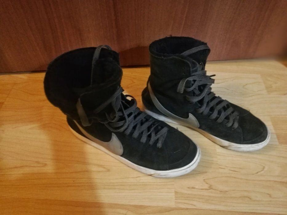 Nike 38 unisex blazer highroll black