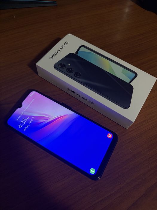 GALAXY A16 5G Dual-Sim ЧИСТО НОВ телефон