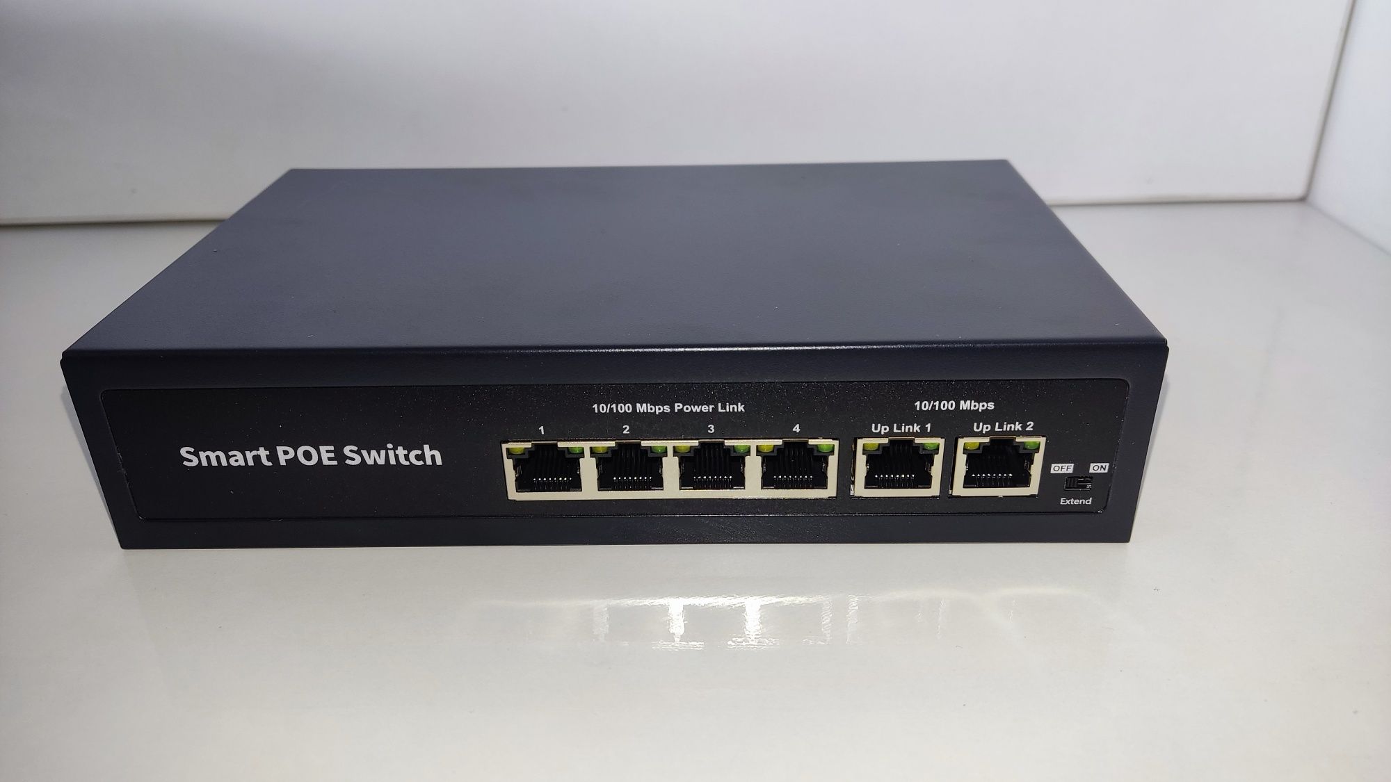 Коммутатор POE Switch для питания видеокамер