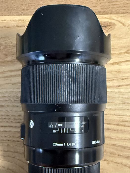 sigma art 20mm 1.4 canon EF