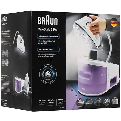 Парогенератор BRAUN New CareStyle 3 pro IS3155VI