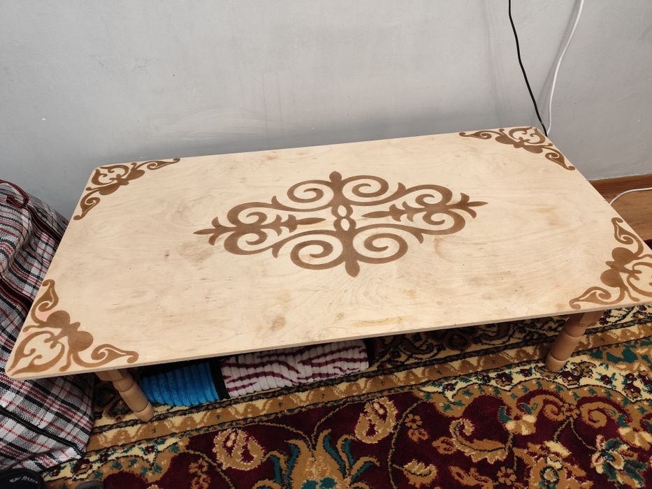 Дастархан, деревянный. Размер: 120×62