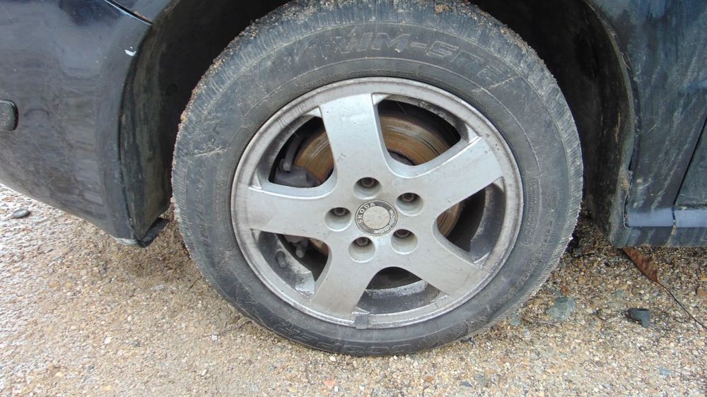 Jante aluminiu Skoda Fabia VW Polo Seat Ibiza jante aliaj aluminiu r14 cu anvelope