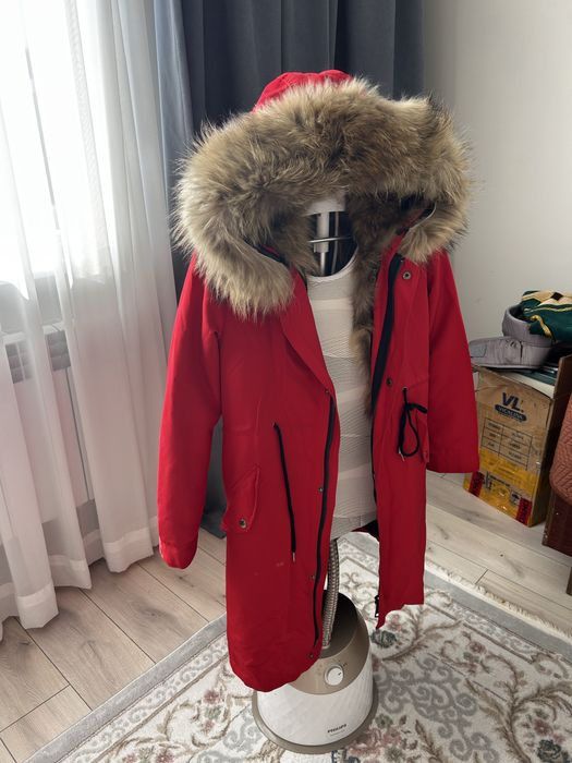 Зимняя парка теплая