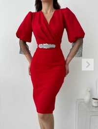Rochiță roșie elastica