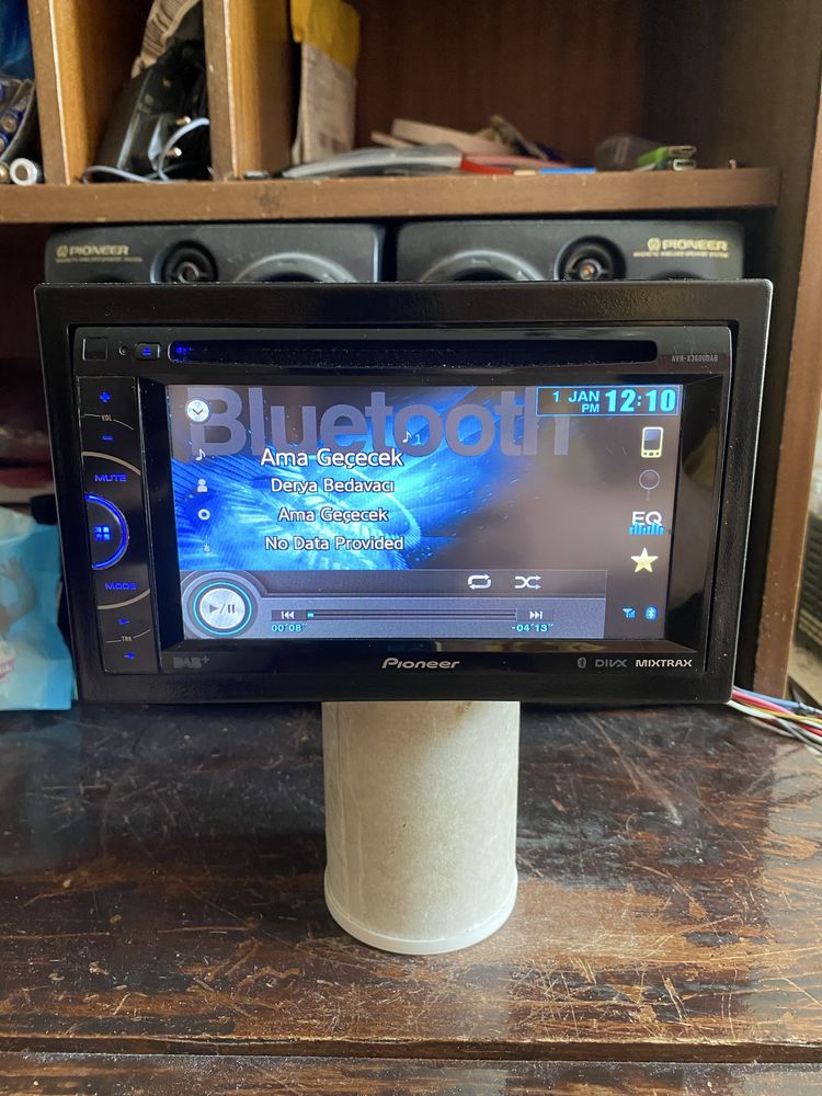 Pioneer AVH-X3600DAB -ТОП!! - 4V RCA - USB Bluetooth CD DVD сд радио