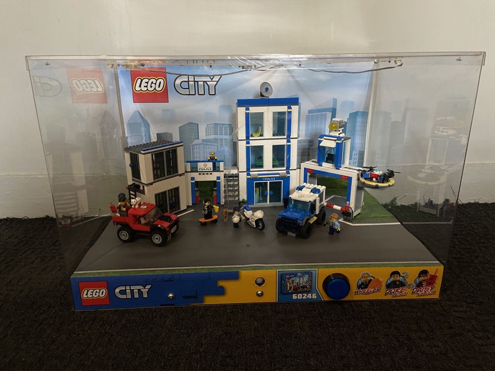 Lego City Store Display Cases