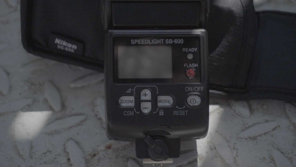 Nikon AF-S 18-135mm f/3.5-5.6G IF-ED DX lens + Nikon SB-600 Speedlight