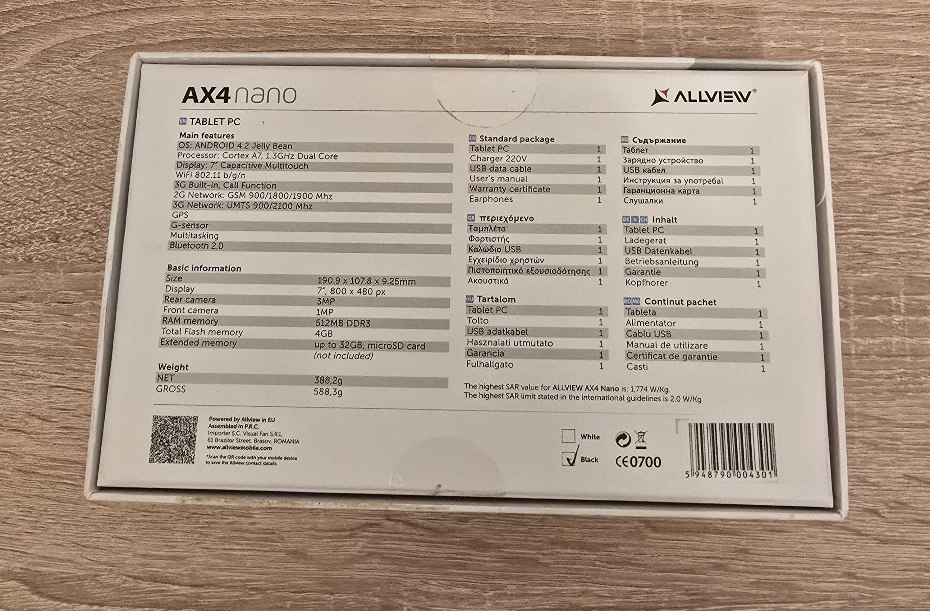Tableta Allview Ax4 Nano