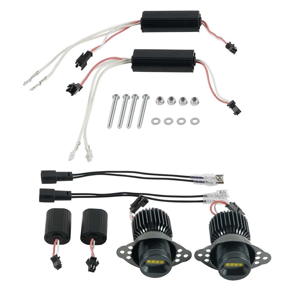 Kit Led CREE Marker Angel Eyes DRL CANBUS BMW E90 E91 LCI Facelift 40W