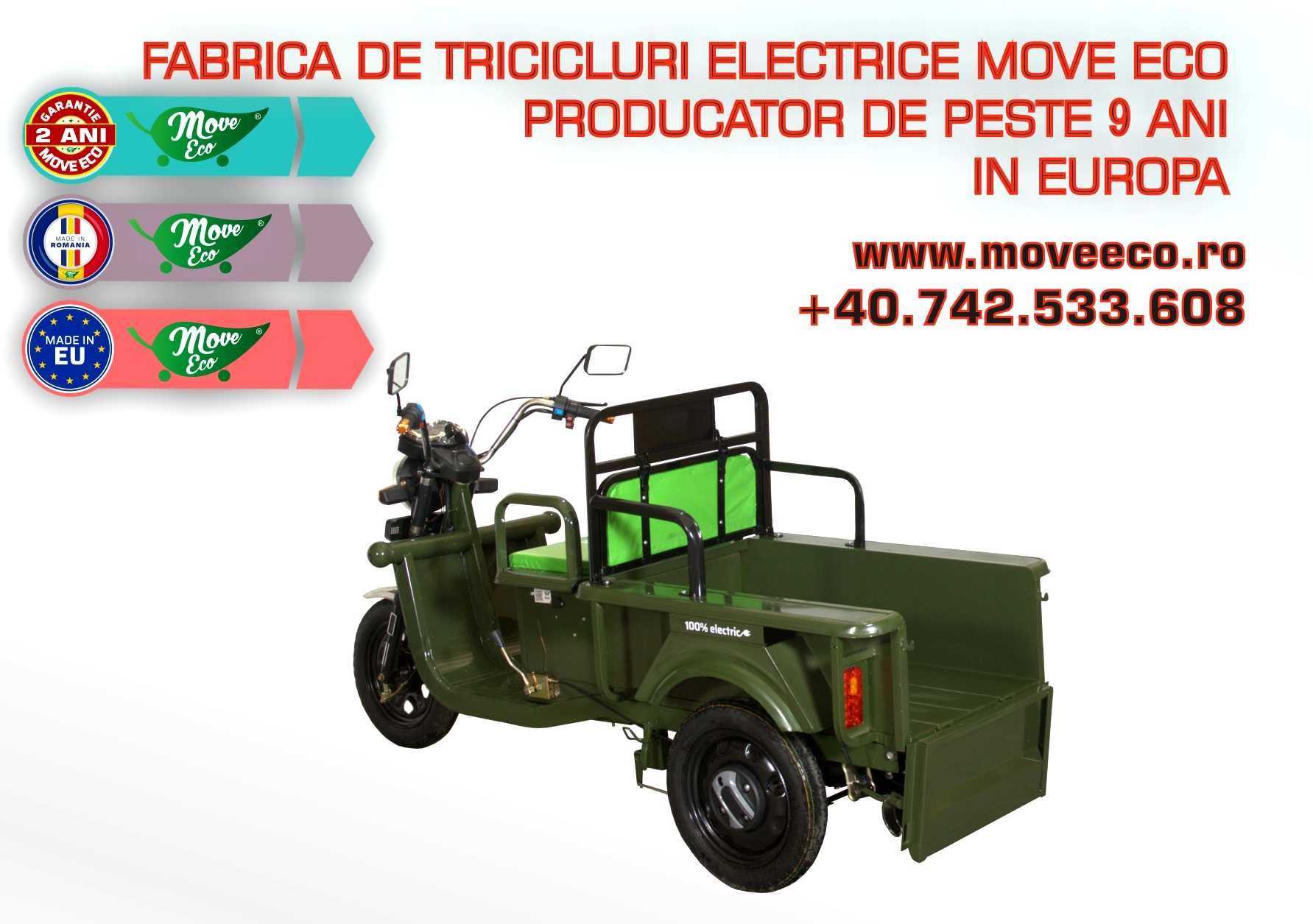 Tricicleta Electrica Mini / BASCULABIL / PRODUS 2022-RO