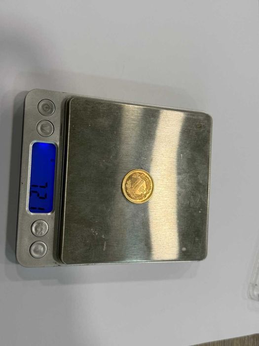 Златна монета 100 турски куруша „Ататюрк“ – 1923 г. Тегло: 7.21 грама