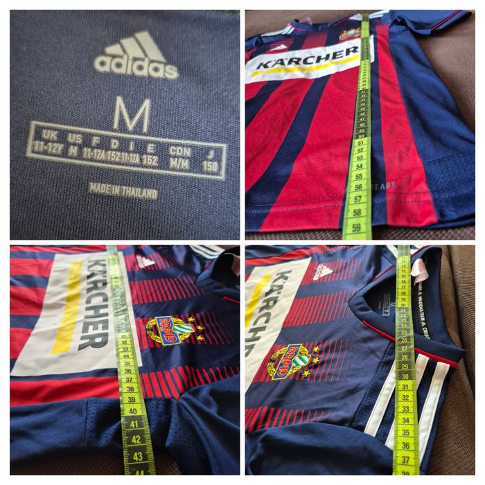 Tricou de fotbal pentru copii Adidas, mărimea M (150 cm) 11-12 ani