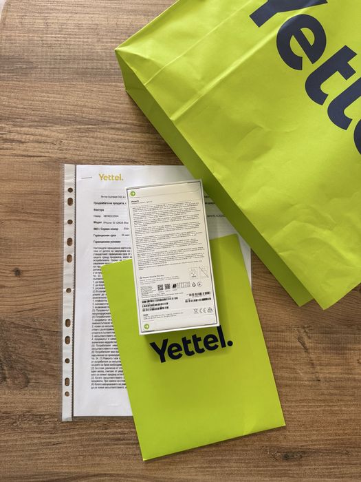 IPhone 15 Запечатан Йеттел Гаранционен ! Black - Черен