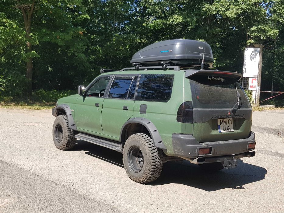 Vand overfendere mitsubishi pajero  sport