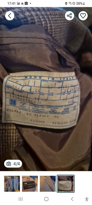 Sacou made în Italy,brand Corneliani