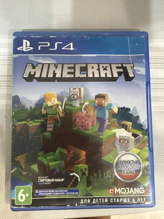 Продаю диск Minecraft на ps4