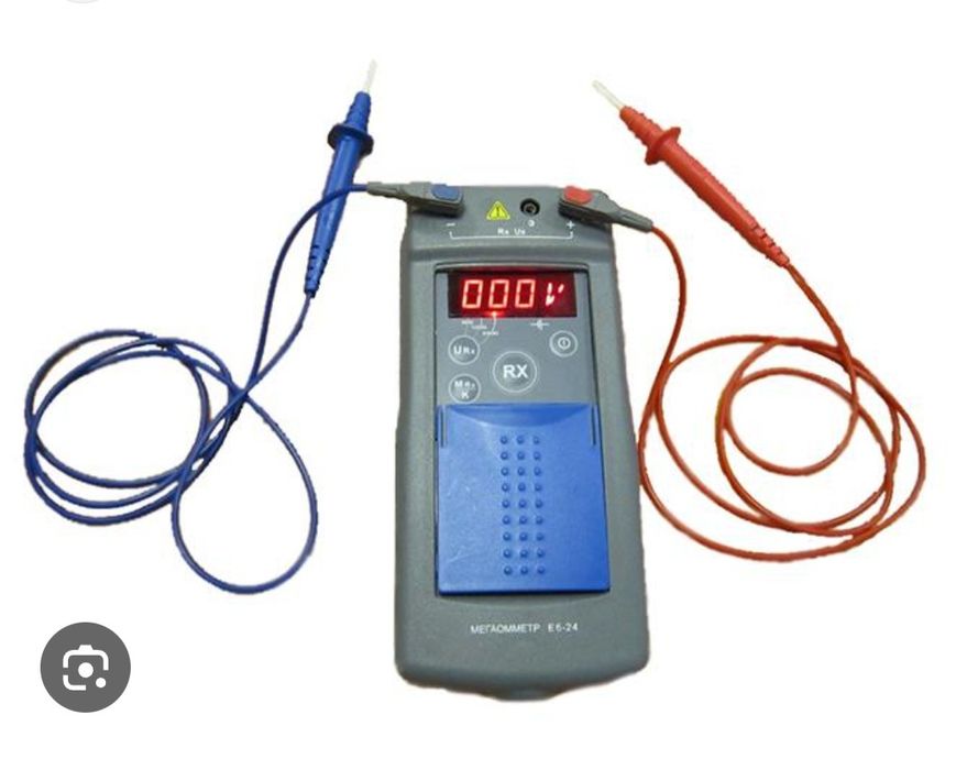 Мегоомметр цифровой
