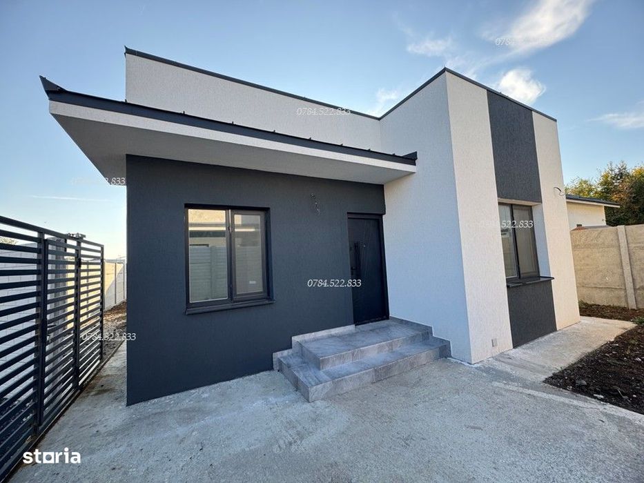 De vânzare CASA stil mediteranea, intrare Comuna Berceni Ilfov.