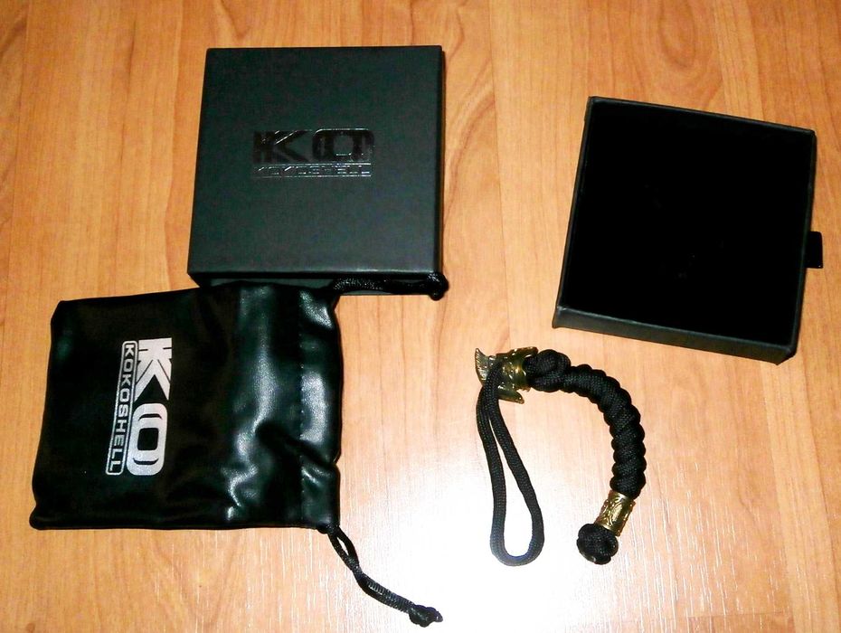 Lanyard paracord Kokoshell Spartan Helmet pentru cutit multitool chei