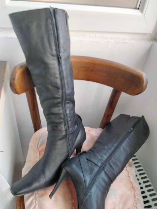 Cizme piele pentru dama nr 40