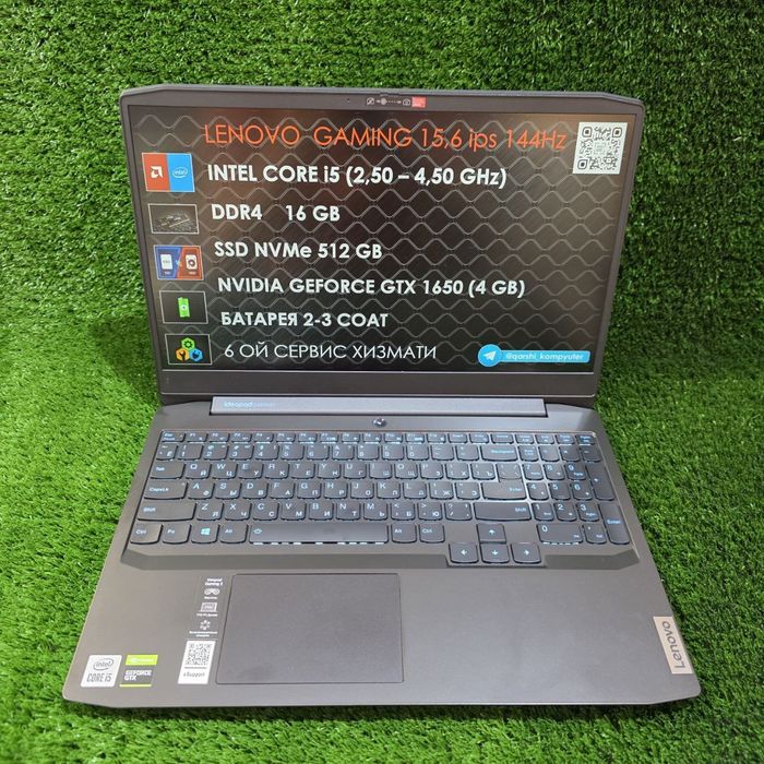 Lenovo gaming corei5 16gb  512gb Nvidia 4gb