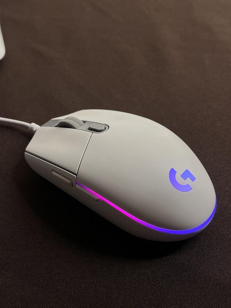 Мышь logitech g102 белая