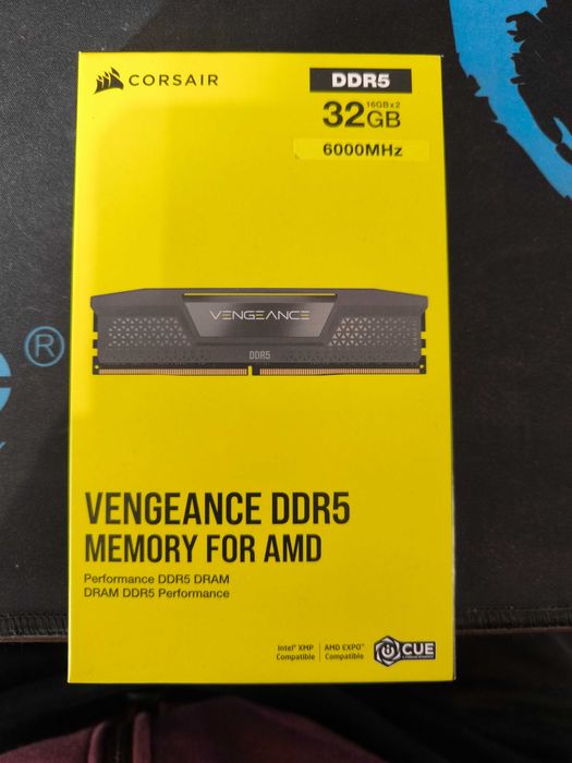 RAM Corsair DDR5 2x16GB Kit 6000MHz CL30