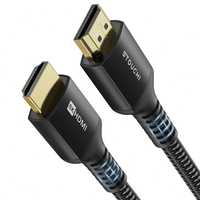 Cablu HDMI 2.1  8K 2m | Compatibil  TV / PS5 / Xbox | Bulk