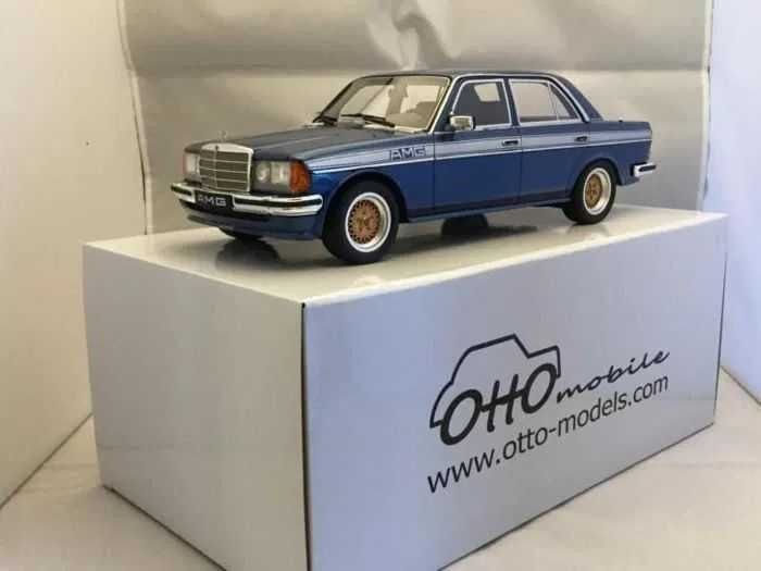 Macheta Mercedes Benz W123 Otto 1/18 AMG 2 modele diferite disponibile