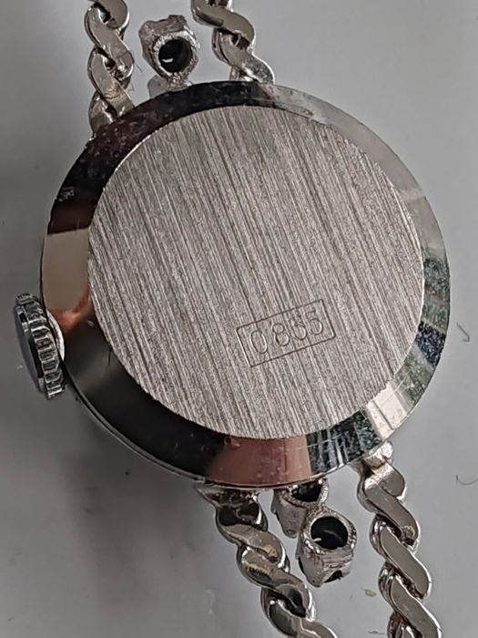 Ceas Anker Glashutte Argint cu Safire Mecanic