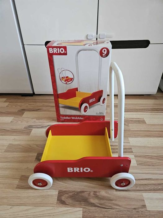 Jucarie Antemergator din lemn, Brio, Multicolor - Stare foarte buna