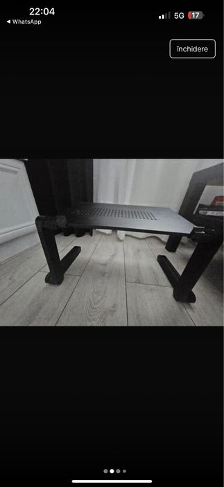 Masa reglabila cu picioare flexibile