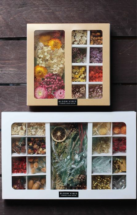 Сухоцветы в наборах