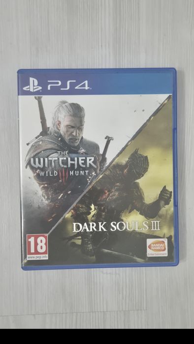 Ps4 игри Dark souls 3 и The witcher 3