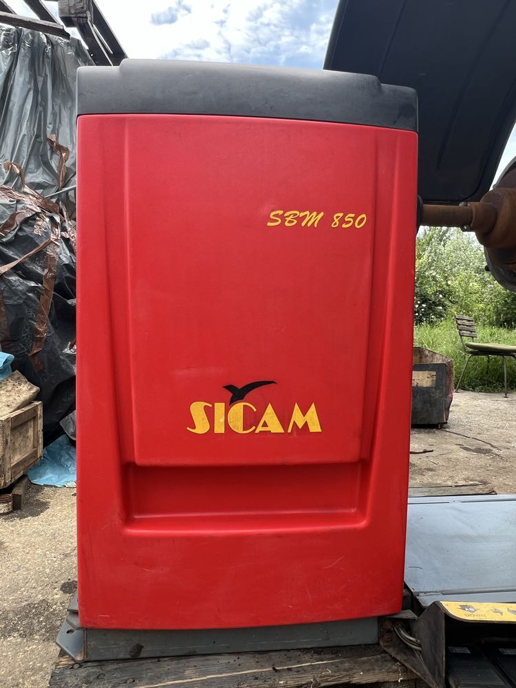 Masina, aparat echilibrat roti camioane, SICAM SBM 850,