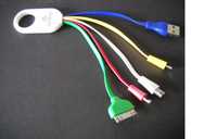 Продавам нов комбиниран кабел, за зареждане и пренос на данни