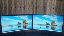 Monitor Xtech IPS 32 Curved Full HD 60Hz white Безрамичние