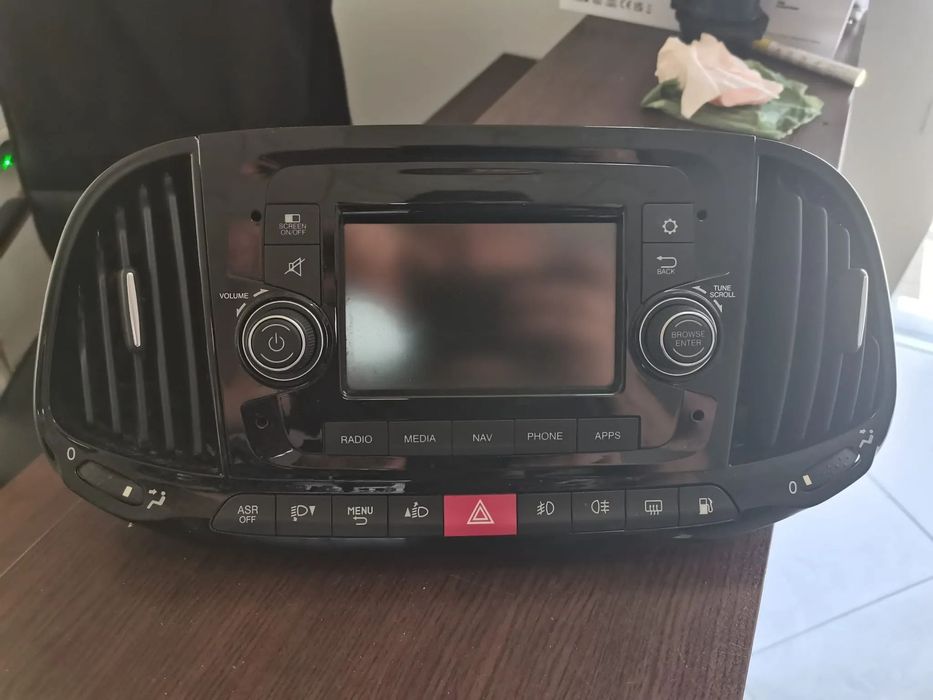 Navigatie Radio Fiat Doblo 2 cu Bluetooth 2018 cod 07356590870  96848 versiunea 23.00.50.03  23005003