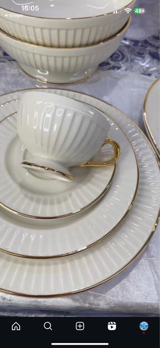 Чайно-столовый сервиз на 12 персон