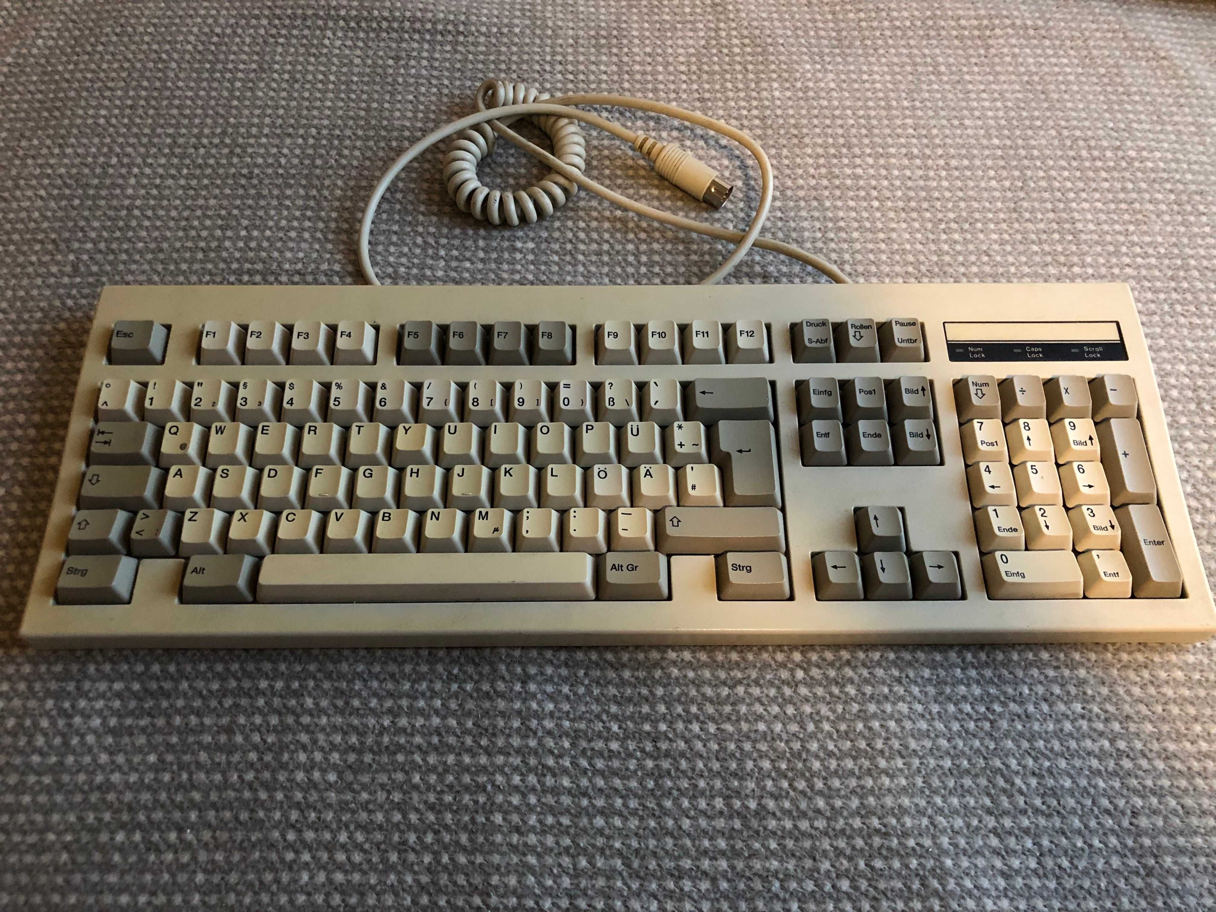 Tastatura veche vintage colectie PS2 AT IBM, Cherry, Compaq, Digital
