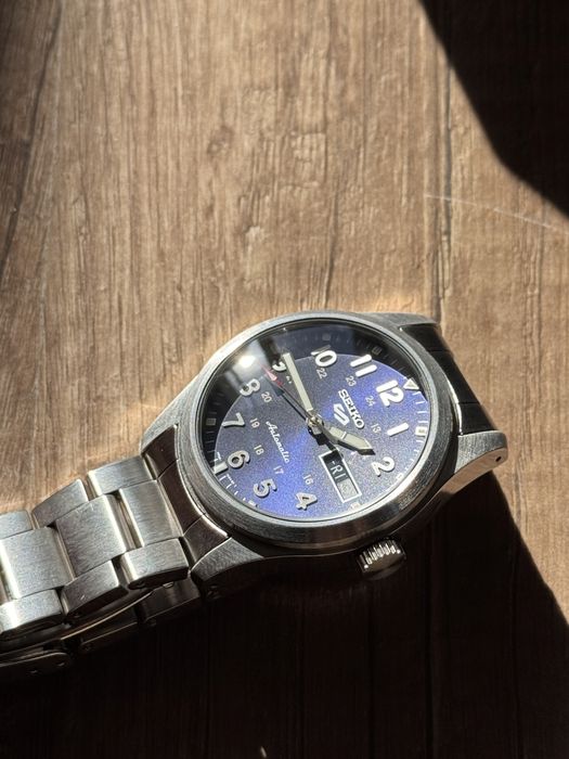 Ceas Seiko automat SRPG29K1 dial albastru