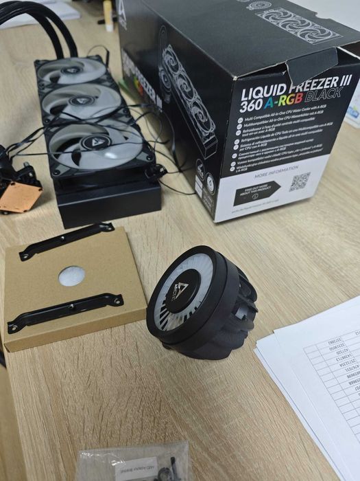 Cooler ARCTIC Liquid Freezer III Pro 360 A-RGB negru