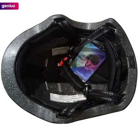 Casca de protectie RYDE cu LED-uri fata-spate reincarcabile (XL)