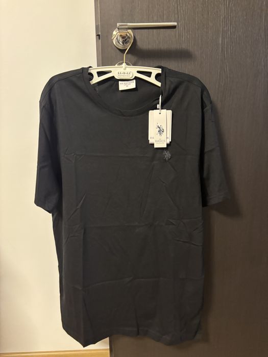 Tricou barbati U.S.Polo Assn.Marimea M,nou,nepurtat,culoarea neagra