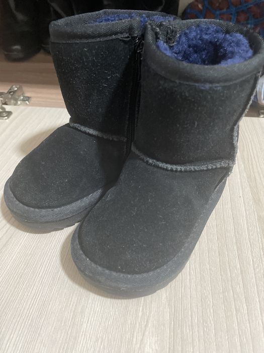 Угги детский натуральный замш