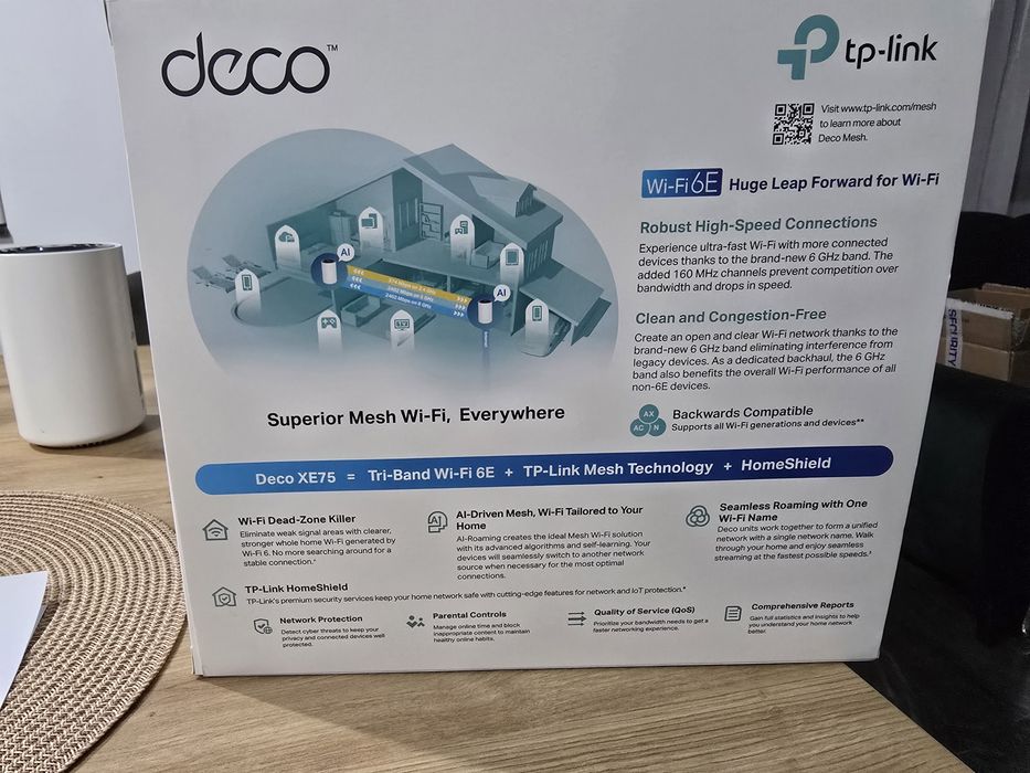 TP LINK DECO XE75 - Sistem Mesh WIFI 6E
